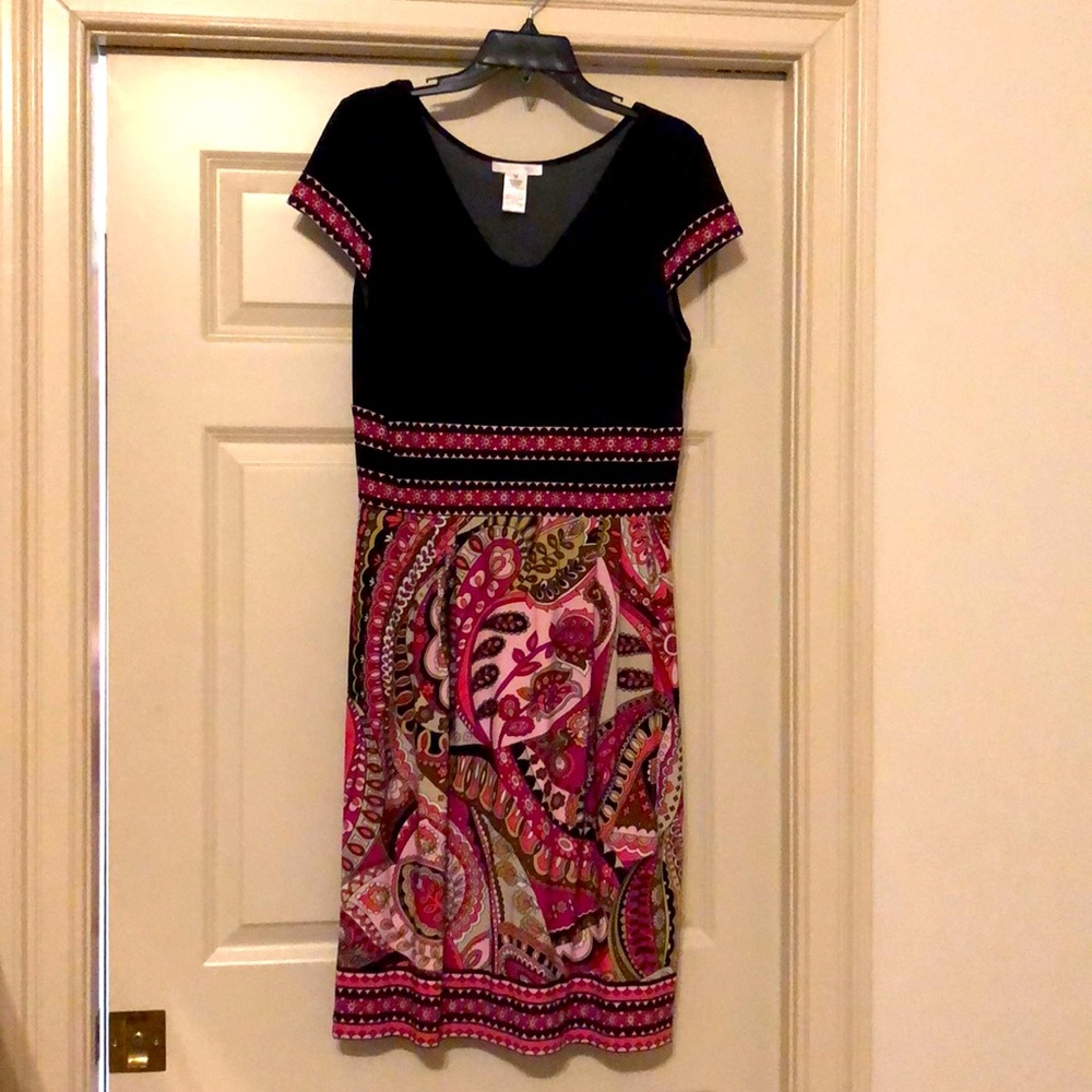 Pretty, Easy Care Pullover Dress